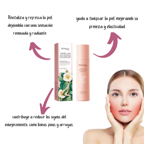 0-23 Tónico Facial de Camellias - Bioaqua