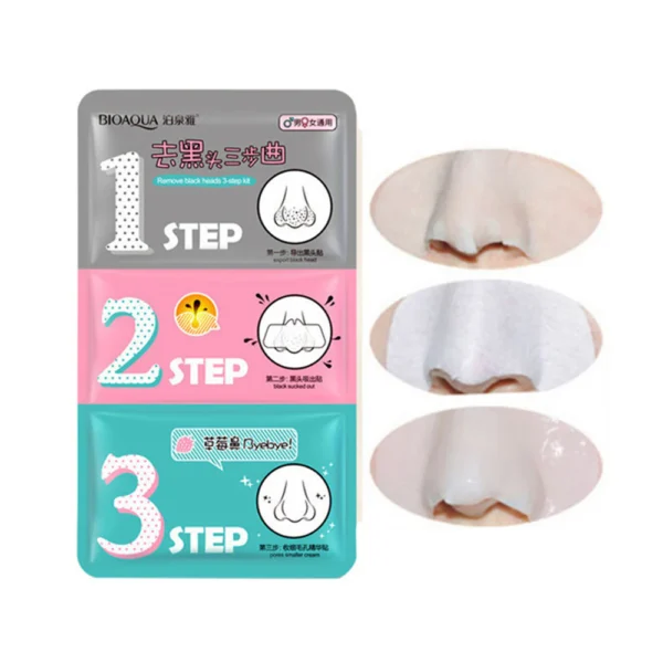 Mascarilla 3 Pasos Para Puntos Negros - Bioaqua