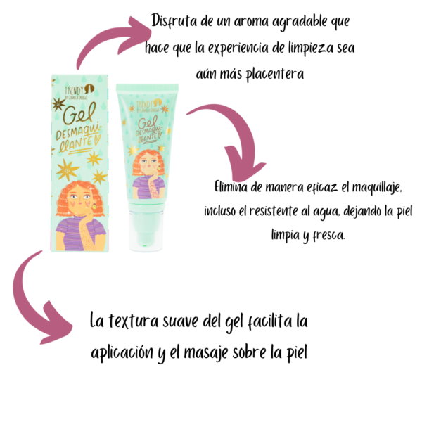 Gel Desmaquillante Trendy