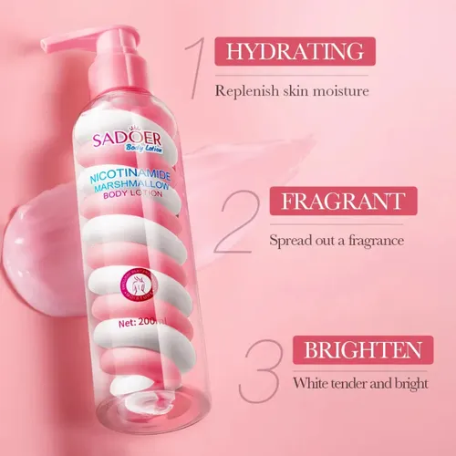 Crema Corporal con Nicotinamida Diseño Marshmallow