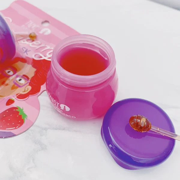 Mascarilla Hidratante De Labios Strawberry