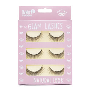 Pestañas Trendy Set x 3 Und Glam Lashes