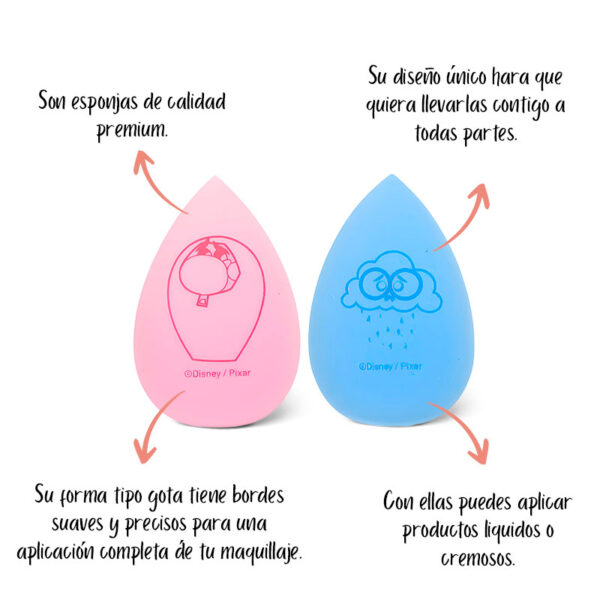 Kit X 2 Esponjas Intensamente