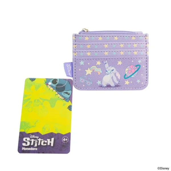 Tarjetero Monedero Stitch