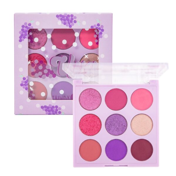 Paleta-de-Sombras-Uva-Trendy- Sombra Frutas - Uva
