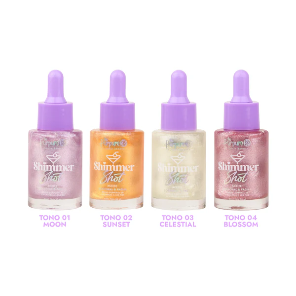 TONOS Aceite Corporal Brillante Shimmer Shot Purpure